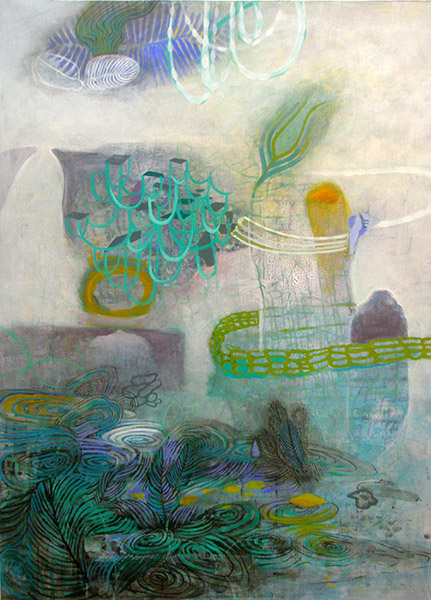 Ecosystem II, 48 x 64", 2008